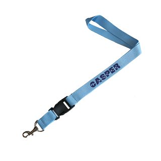 Keycord Pastel blauw
