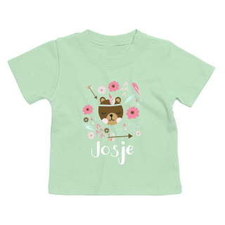 T-shirt Pastel groen