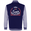 Baseball vest Navy-Gr