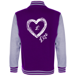 Baseball vest Paars-Gr