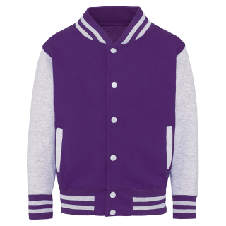 Baseball vest Paars-Gr – foto 2