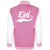 Baseball vest Roze