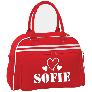 Bowling schoudertas Rood
