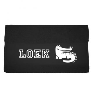 Handdoek Zwart