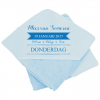 Wikkeldoek Blauw