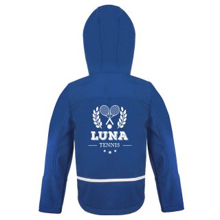 Softshell jas Blauw