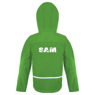 Softshell jas Groen