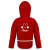 Softshell jas Rood