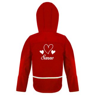 Softshell jas Rood