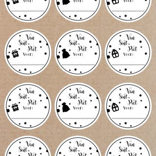 Kado labels Sint – foto 2