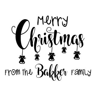 Sticker Merry Christmas