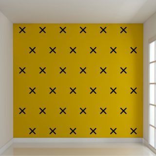 Muursticker Cross