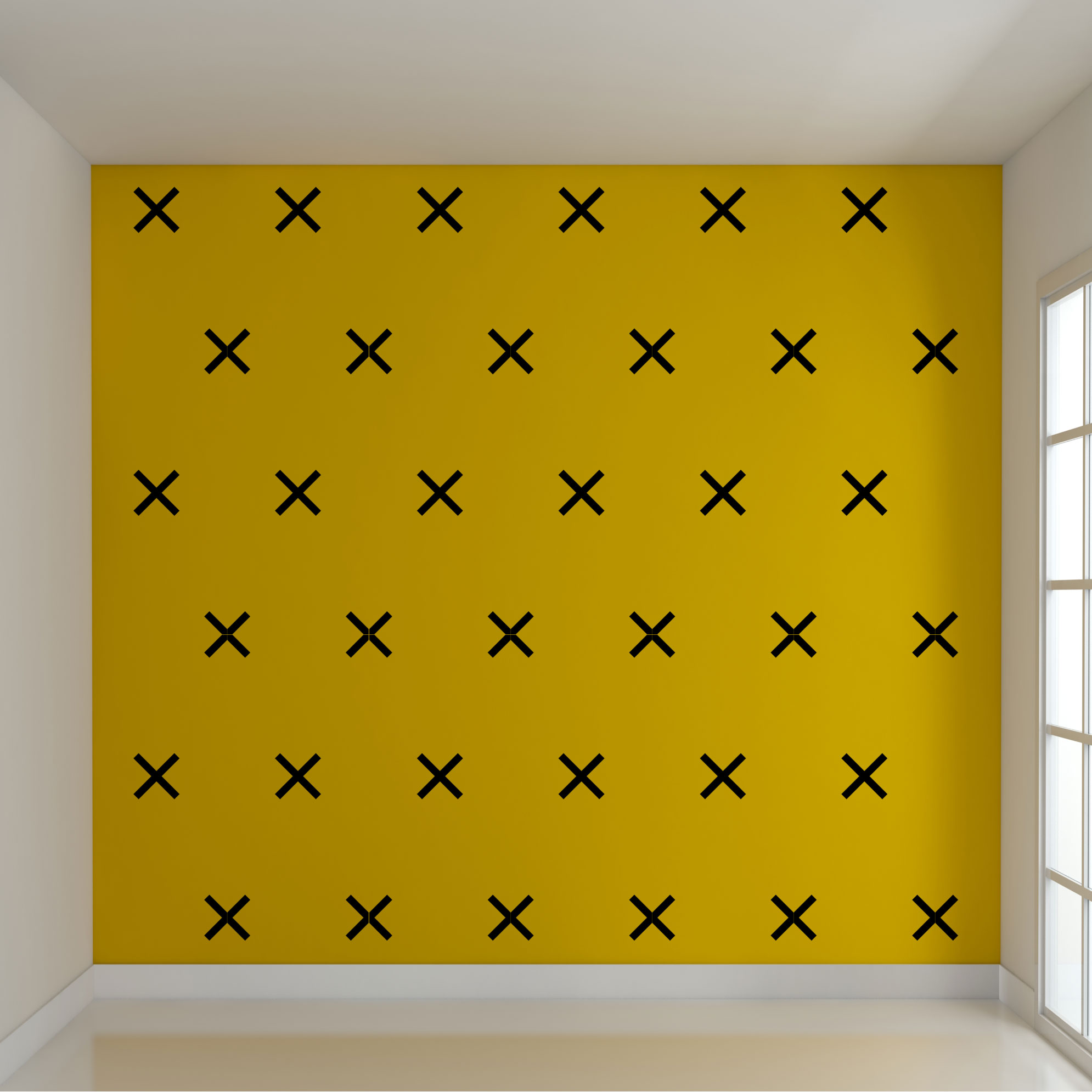 Muursticker cross Muursticker Cross
