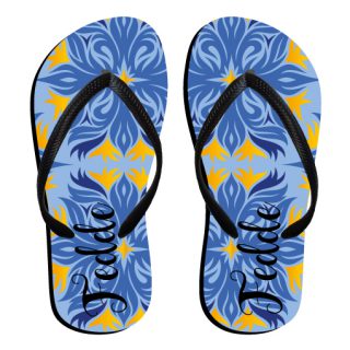 Slippers Hawaii bleu
