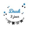 Verjaardagssticker Ster