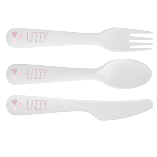 Label42-bestek-met-naam-dots Kinderbestek Lizzy